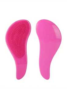 Set de 11 piezas Nuevo cepillo de pelo suave antienredos con masaje en los dientes, cepillo mágico con cojín alisador para la parte superior de la cabeza, para uso doméstico
