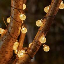 1set 100pcs LED Solar String Lights,600mAh Rechargeable Battery,Metal&Plastic,Multi-Function Party/Holiday Decoration Lighting For Wedding,Birthday,Anniversary,Graduation,Mother's Day,Camping,Thanksgiving,Valentine's Day
