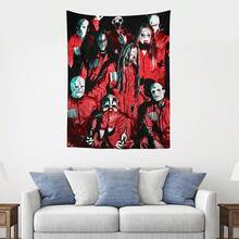 1pc Rock Band Printed Wall Hanging Tapestry, For Bedroom, Living Room, Dormitory - GT229 HUOJIE - View 3
