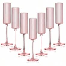 厚户外派对杯，透明鸡尾酒杯，红酒杯，香槟杯，适合派对、婚礼、酒吧活动 - 彩色 - 查看 18