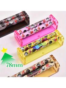 BROS Easy-To-Use 78mm Manual Cigarette Roller - Durable Plastic, Perfect For Daily Use & Cleaning Essentials,Smoking Accessories,Home Accessories,Valentine's & New Year's Gift Set,Christmas Gifts