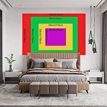 1pc Rock Band Printed Wall Hanging Tapestry, For Bedroom, Living Room, Dormitory - GT229 HUOJIE - View 4