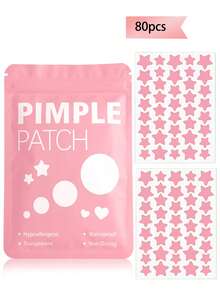 星形脸贴 - 温和不刺激,装饰贴片,防水透气,日常必备脸贴,方便携带,适合旅行、聚会、化妆技巧,拍照道具,脸部彩绘必备,适用于各种派对和娱乐活动,成人适用 - 彩色 - 查看 13