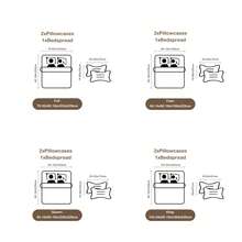 3pcs Printed Floral Bedspread Set, 1 Bedspread + 2 Pillow Shams, Skin-Friendly Breathable Soft And Comfortable (1*Bedspread + 2*Pillow Shams, No Comforter Or Pillow Insert) - 藍色 - 查看 3