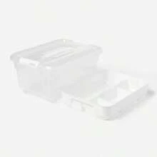 14qt 13L Solution Storage Box With Insert Tray