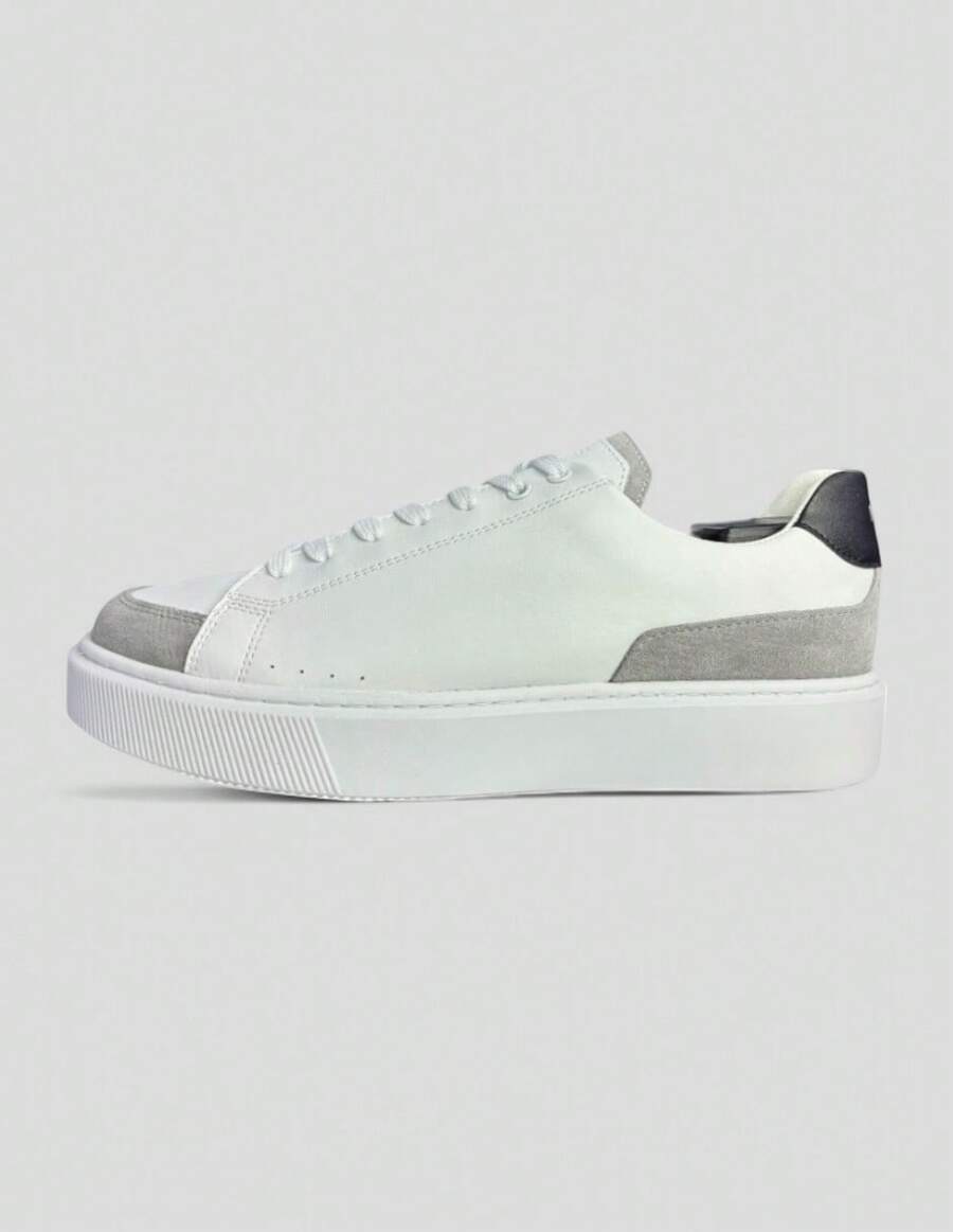 Hugo Boss TENIS BOSS COLYN DERB PARA HOMBRE - ORIGINAL - Blanco y Negro - Ver 1
