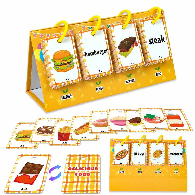 Cartões de memória fonética Aprenda a ler Jogos de construção de palavras CVC, jogos de palavras visuais para materiais de sala de aula do jardim de infância, atividade de aprendizagem de fonética pré-escolar, brinquedos de terapia da fala para educação especial (cores e detalhes são aleatórios) - Multicolorido - Ver 1