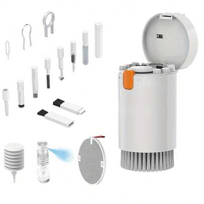 1 pieza Juego de cepillos de limpieza multifuncional para teclado, kit de limpieza universal portátil de 20 en 1 para teclado, auriculares, cámara, instrumentos, regalo perfecto para familiares, amigos y seres queridos