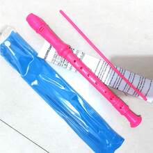 1pc 30cm Standard Colorful Recorder, 32cm High-Quality 6/8 Hole Plastic Recorder For Beginner, Musical Instrument For Practicing Vertical Flute, Music Practice Accompaniment Vertical Flute (Standard Model Detachable Into 2 Sections, Premium Model Detachable Into 3 Sections) - Multicolor - View 22