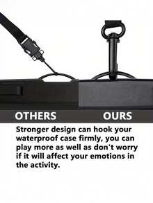 1pc Waterproof And Touch Screen Supported Mobile Phone Bag, Suitable For Beach, Cruise And Travel, Swimming, Rafting, Cycling, Mountaineering, Camping, Hiking, Underwater Photography, Diving, Outdoor Dedicated Rainproof Mobile Phone Case, Suitable For All Mobile Phones Purse Wallet For Summer Vacation Holiday Pool - Multicolor - View 5