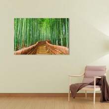 FramedKREATIVE ARTS Motivational Self Positive Office Quotes Inspirational Bamboo Growth Poster Canvas Prints Wall Art For Walls Decoration