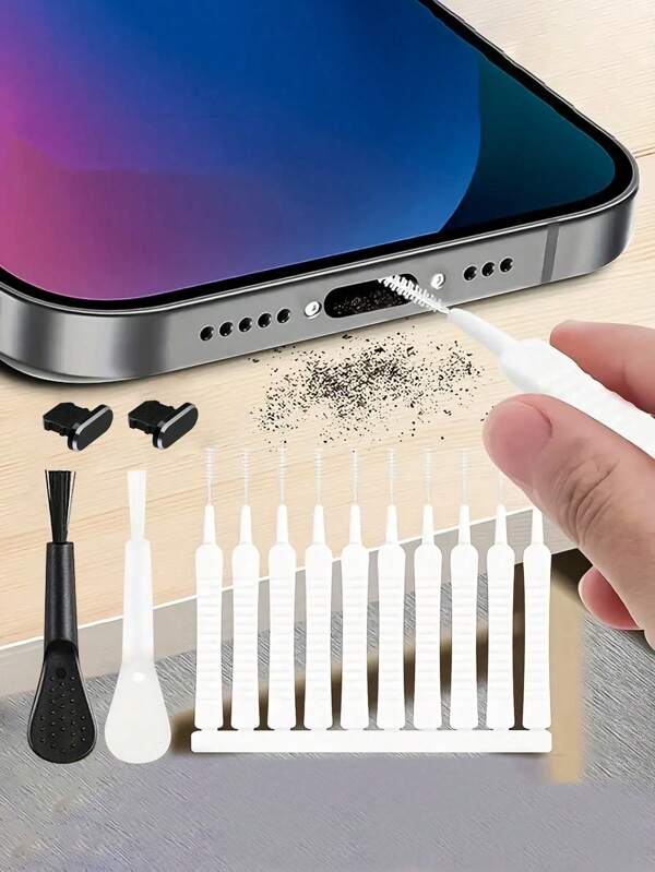 50 pezzi/20 pezzi/10 pezzi/2 pezzi Mini spazzole per la pulizia, Set di pulizia da 50 pezzi/27 pezzi/14 pezzi, per fessure e crepe, spazzole morbide per la pulizia di elettronica, spazzole anti-intasamento in micro nylon per il bagno, per pori di telefoni cellulari, WC, strumenti per la pulizia domestica, adatti per soffioni doccia, tastiere di telefoni, PC e laptop
