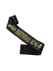 40th 50th 60th Birthday Gifts For Men, 50th Birthday Decorations For Men, Party Decor Supplies Including King Crown & Sash