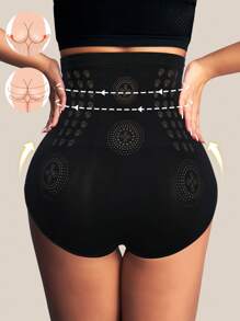 1 Pc Seamless Shaping Panties High Waist Tummy Control Underwear Slimming Butt Lifter Waist Trainer Body Shaper Panties Women Shapewear Bottoms Sheath Flat Belly Woman Lingerie Briefs