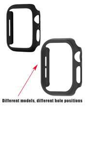 3pcs Hollow Apple Series Smartwatch Case PC Hard Shell Protective Cover Compatible With Apple Watch 38/40/41/42/44/45/49mm Compatible With Apple Watch Ultra/SE/8/7/6/5/4/3/2/1