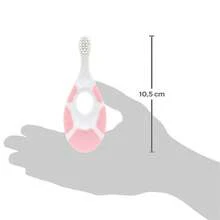 Escova Dental de Treinamento Buba Primeiros Dentinhos - Rosa Bebê - Visão 5