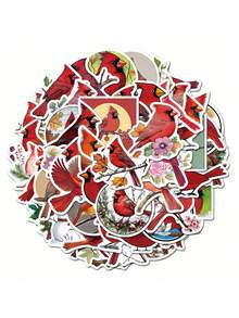 SCXXBSW 56pcs Cardina Cartoon Graffiti Stickers Decorative Water Cups Notebook Luggage Waterproof Stickers - Multicolor - View 3