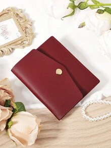 Burgundy Bag Charry Red Bag Wine Red Bag, Burgundy Purse For Women, Fashionable Vintage Wallet For Women With Flip Cover, High-Quality Leather Travel Bag And Travel Essentials Bags, Multi-Card Holder With Card Storage And Coin Pocket, Wallet Women Gift For Girlfriend Mom Teacher, Perfect For Work Commute Shopping And Back-To-School - Burgundy - View 7