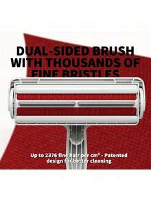 1个宠物毛发去除器 - 宠物毛发去除粘性滚筒 - 可重复使用，适用于沙发、家具、地毯、汽车座椅，升级版宠物毛发去除工具 - 彩色 - 查看 7