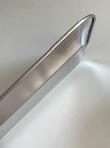 1pc/2pcs Home Simple Stainless Steel Serving Tray