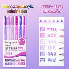 54 Colors Stylo Gel Pens Set Clear Barrel Ballpoint Liner Marker Highlighter Pen 1.0mm Suitable For Drawing, Highlighting, Student's Note Taking, Making Manuals, Office Use Back To School