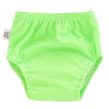 4 条纯色训练裤，可洗如厕训练裤，透气训练尿布，幼儿训练内衣，纯色如厕训练裤，100% 涤纶可洗如厕训练裤，适合女孩/男孩，常规款式幼儿四季皆宜 - 彩色 - 查看 31