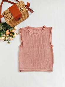Nadia Modal Women's Top Plain Fashion - 粉色 - 查看 2