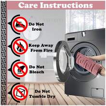 VELVETIO Bath Mat Set 2 Piece Non Slip Rubber Pedestal And Bath Mat Set Toilet Greek Bathroom Rug New - Dusty Pink - View 7