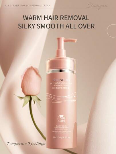 120g 光滑滋养脱毛膏，温和、无刺激、持久，令肌肤光滑洁净。含有胶原蛋白和透明质酸，适合所有肤质，男女皆宜，适用于全身、胸部、腿部、腋窝和比基尼部位
