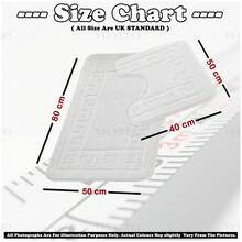 VELVETIO Bath Mat Set 2 Piece Non Slip Rubber Pedestal And Bath Mat Set Toilet Greek Bathroom Rug New - White - View 8