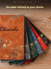 Customizable Notebook High-End Gift Box Set Customized Notepad A5 Book Business Gift Notebook,Multi-Functional,Ornamental,Reusable,Modern,Colorful,Cute,Vintage,Cartoon,Kawaii,Custom,Personalized,Unique,Customized,Workers,Clients,Students,For Business/Work/Office,For School,School Supplies,Back To School - Multicolor - View 4