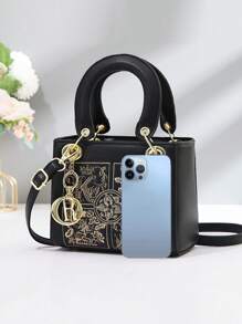 Nouă geantă de mână pentru femei, simplă, cu gradient, de culoare, clasică, elegantă, luxoasă, ușoară, versatilă, ocazională, de mare capacitate, pentru umăr/geantă crossbody, potrivită pentru toate anotimpurile