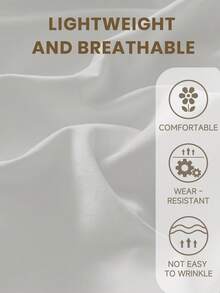 2/3pcs Solid Color Fitted Sheet Set, Bedding Set, Fitted Sheet Set, Bed Cover Set, Mattress Protector Set, Soft & Comfortable Bedroom Bedding, Breathable & Skin-Friendly Deep Pocket Mattress Protector Set, Durable & Breathable Home Decor, Suitable For Various Bed Sizes - King, Queen, Double, Single, Includes 1 Or 2 Pillow Shams, Machine Washable - Grey - View 6