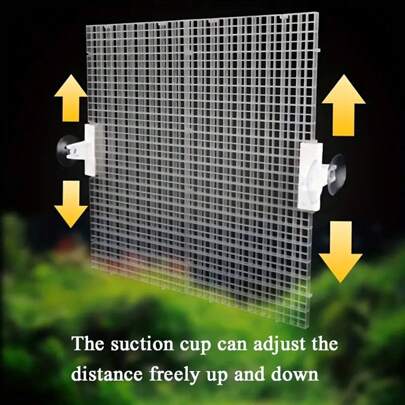 Multifunktionale PVC Fischbehälter Trennplatte - Einfache Aquarium Organisation und Trennung - Geeignet für alle Fischarten