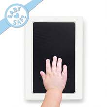 1pc-Large Clean Touch Ink Pad For Baby Handprints And Footprints – Inkless Infant Hand & Foot Stamp – For Babies, Doesn't Touch Skin – Perfect Family Memory Or Gift, Black Print Kit By Tiny Gifts - Multicolor - View 7