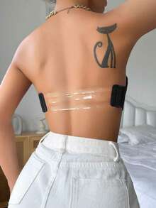 3pcs/Set Seamless Strapless Underwire Push Up Lingerie Bras, Backless Low Back Lingerie Bras For Wedding Dress - Multicolor - View 8