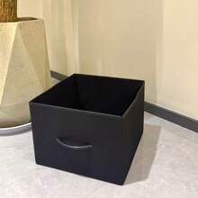Black 3 Piece Fabric Foldable Replacement Drawers, Drawer Wardrobe Storage Box Made Of Fabric. Ideal For Organizing, Home And Mobile, Under Bed Storage - Black - View 6