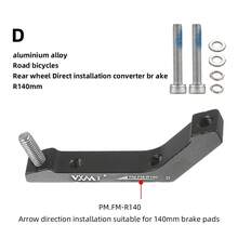 Road Bike Direct Mount Disc Brake Adapter, 140mm Caliper Conversion For 160mm Front & Rear Mount - Black - View 12