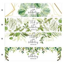 20pcs Water Bottle Thank You For Celebrating With Us Stickers Wrapping Label Gift Sealing Paper Wedding Decoration - Multicolor - View 5