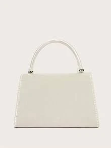 Túi cầm tay buổi tối thời trang dành cho nữ đính hoa đính đá, Túi xách cao cấp mới cho đám cưới, Bữa tối trang trọng, Túi đựng váy dạ hội bằng chất liệu giống như vải satin cho cô dâu, đám cưới, tiệc - Rượu sâm banh - Xem 5