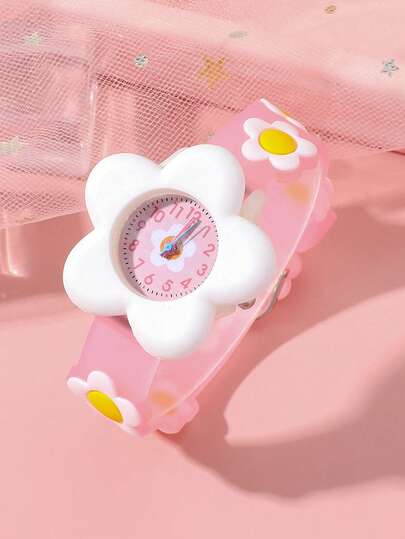 1 Đồng hồ thạch anh họa tiết kỳ lân dễ thương, Đồng hồ thể thao màu Macaron dành cho thanh thiếu niên, bé trai và bé gái, Thích hợp cho sinh nhật, Halloween, quà tặng