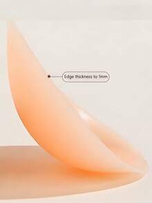 Thin Silicone Breast Petals For Women, Waterproof Strapless Lift Invisible Nursing Covers, Suitable For Wedding Dresses, Gowns - Apricot - View 6