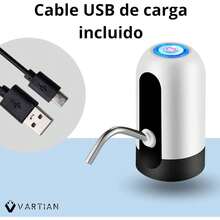 dispensador de agua,Bomba Eléctrica para Garrafón 20L - Automática de Alta Presión, Silenciosa y Portátil para Casa/Oficina/Negocio,Dispensador eléctrico de agua - Negro - Ver 4