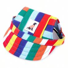 Berretto da baseball con visiera per animali domestici, decorazione per coprire la testa, cappello a forma di papera, cappello da sole per gatti, protezione solare estiva, stile coreano, berretto da baseball carino per cani