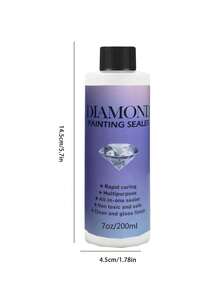 60Ml/120Ml/200Ml 5D 钻石画工具配件密封剂，钻石画胶，持久闪亮效果，全新 DIY 钻石刺绣绘画工具