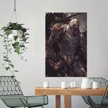 Framed  ,Gears Of War Game Poster,Hd Room Aesthetics Decor,Canvas Print Living Room, Bedroom, Bathroom, Kitchen, Office, Cafe Decor - Framed - View 2