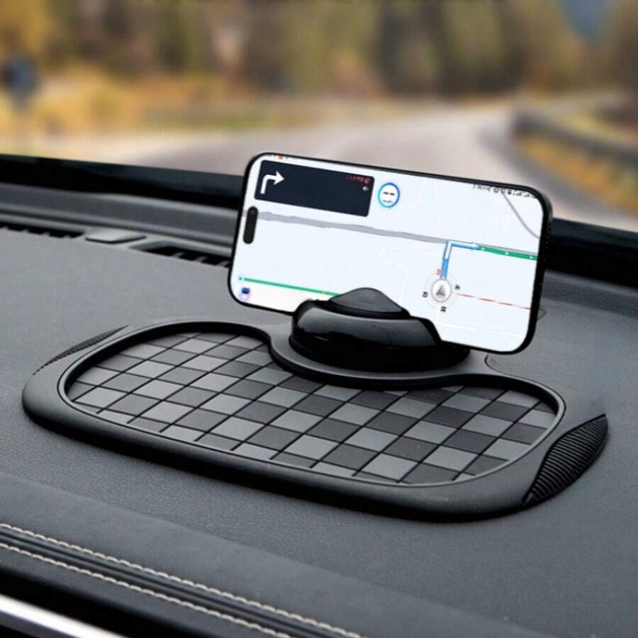 Multifunction Car Anti-Slip Mat Auto Phone Holder Car Dashboard Mat With Phone Holder In Car Auto Non-Slip Car Mats For Phone