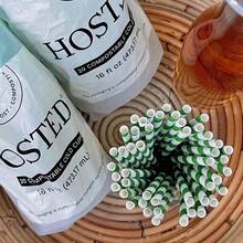 Hosted Compostable Printed Paper Straws - 50ct - 1 - 查看 4