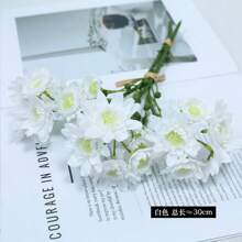 3/6pcs Artificial Daisy Simulation Flower, Fake Daisy, Wildflower, Used For DIY Crafts, Weddings, Parties, Gifts, Home Decoration