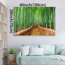 FramedKREATIVE ARTS Motivational Self Positive Office Quotes Inspirational Bamboo Growth Poster Canvas Prints Wall Art For Walls Decoration
